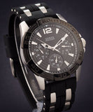 Guess Oasis Black Dial Black Rubber Strap Watch for Men - W0366G1 Authentic Buy Shop Now