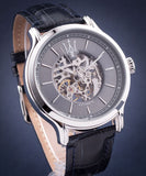 Maserati Epoca Automatic Skeleton Dial Black Leather Strap Watch For Men - R8821118002 Authentic Buy Shop Now