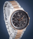Maserati SFIDA Black Dial Two Tone Steel Strap Watch For Men - R8873640014 Authentic Buy Shop Now