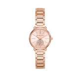 Michael Kors Portia Analog Quartz Rose Gold Dial Rose Gold Steel Strap Watch For Women - MK3839 Authentic Buy Shop Now