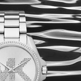 Michael Kors Bradshaw Quartz Silver Dial Silver Steel Strap Watch For Women - MK6554 Authentic Buy Shop Now