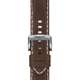 Tissot Supersport Chrono Black Dial Brown Leather Strap Watch for Men - T125.617.16.051.01 Authentic Buy Shop Now