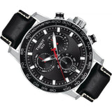 Tissot Supersport Chrono Black Dial Black Leather Strap Watch for Men - T125.617.16.051.00 Authentic Buy Shop Now