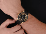 Versace Code Quartz Black Dial Black Leather Strap Watch For Men - VEPO00320 Authentic Buy Shop Now