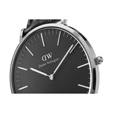 Daniel Wellington Classic Reading Black Dial Black Leather Strap Watch For Women - DW00100147 Authentic Buy Shop Now