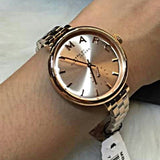 Marc Jacobs Sally Rose Gold Dial Rose Gold Steel Strap Watch for Women - MBM3364 Authentic Buy Shop Now