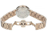 Movado Bold Crystal Pave Rose Gold Dial Rose Gold Steel Strap Watch For Women - 3600493 Authentic Buy Shop Now