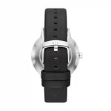 Armani Exchange Cayde Chronograph Black Dial Black Leather Strap Watch for Men - AX2745 Authentic Buy Shop Now