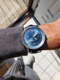 Breitling Navitimer Automatic 41 Blue Dial Blue Leather Strap Watch for Men - A17326161C1P3 Authentic Buy Shop Now
