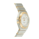 Omega Constellation Manhattan Mother of Pearl Dial Two Tone Steel Strap Watch for Women - 131.20.28.60.55.002 Authentic Buy Shop Now