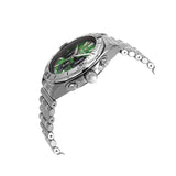 Breitling Chronomat B01 42mm Green Dial Silver Steel Strap Watch for Men - AB01343A1L1A1 Authentic Buy Shop Now