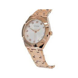 Guess Crystalline Diamonds Silver Dial Rose Gold Steel Strap Watch for Women - GW0114L3 Authentic Buy Shop Now