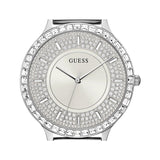 Guess Soiree Diamonds Silver Dial Silver Mesh Bracelet Watch for Women - GW0402L1 Authentic Buy Shop Now