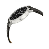Longines Presence 38.5mm Automatic Black Dial Black Leather Strap Watch for Men - L4.921.4.52.2 Authentic Buy Shop Now