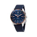 Breitling Superocean Heritage B20 Automatic 42 Blue Dial Blue Mesh Bracelet Watch for Men - UB2010161C1S1 Authentic Buy Shop Now