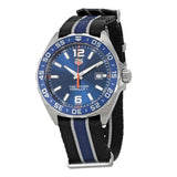 Tag Heuer Formula 1 Quartz Blue Dial Two Tone NATO Strap Watch for Men - WAZ1010.FC8197 Authentic Buy Shop Now