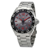 Tag Heuer Formula 1 Quartz Anthracite Dial Silver Steel Strap Watch for Men - WAZ1018.BA0842 Authentic Buy Shop Now